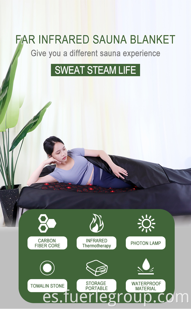 Portable sauna blanket sweat sauna blanket for weight loss